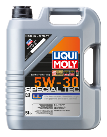 BMW 5W30 Oil Change Kit - Liqui Moly 11427854445KT7